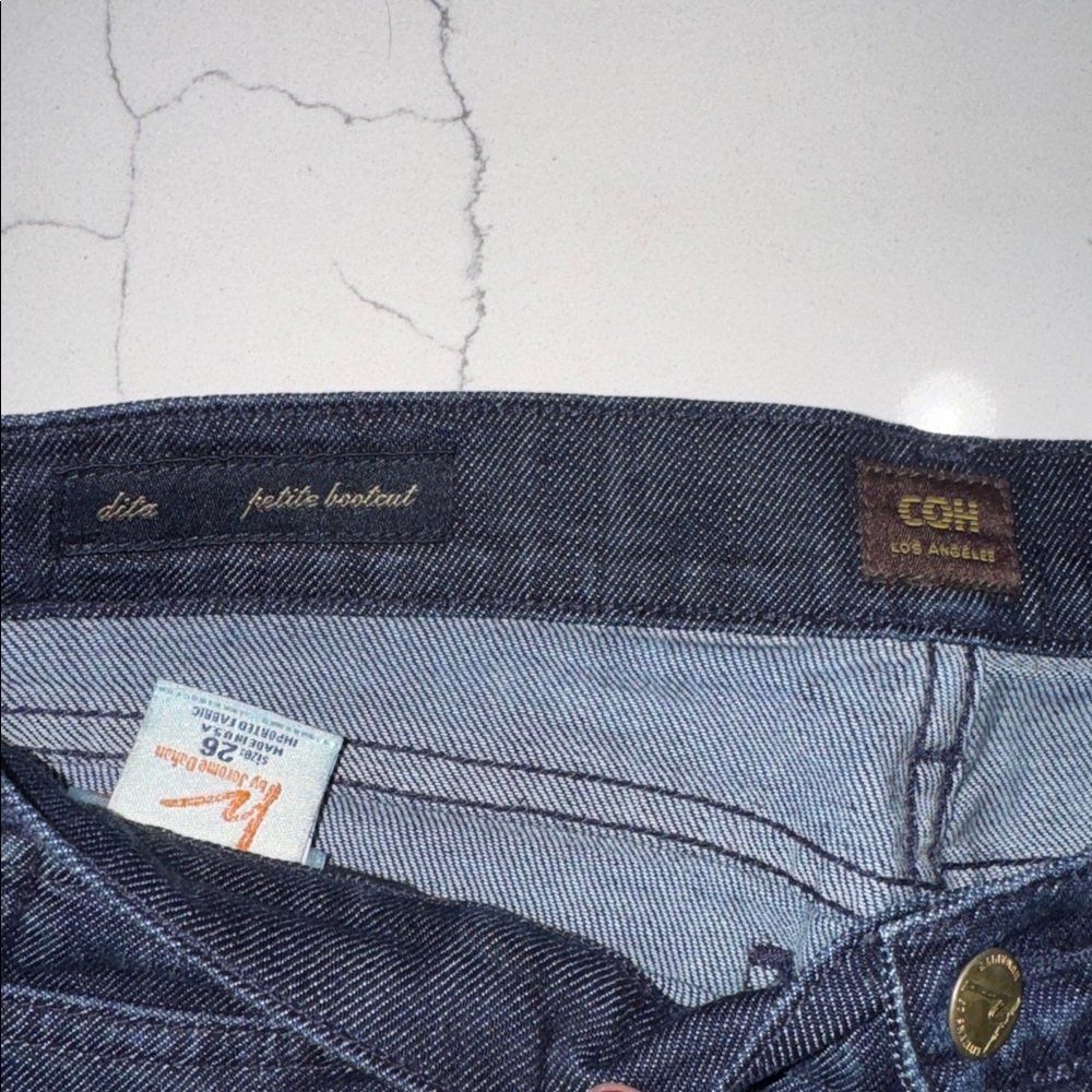 Citizens of Humanity Dita Petite Bootcut Jeans 26 Blue - Picture 3 of 3
